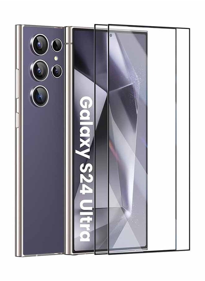 Samsung Galaxy S24 Ultra Screen Protector 2Pack HD Clear Protective for S24 Ultra 6.8", Comprehensive Upgrade  - Image 1