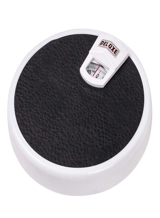 CROWN Round Deluxe Personal Bathroom Weighing Scale For Human Body, Mechanical Manual Analog Weighing Scale upto 150 kgs capacity (Colour : Sorted) - Image 2