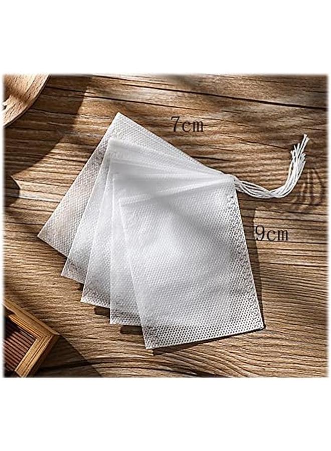 إي سي في في 200 قطعة من أكياس الشاي غير المنسوجة للاستعمال مرة واحدة، فلتر توابل برباط مختوم - Image 3