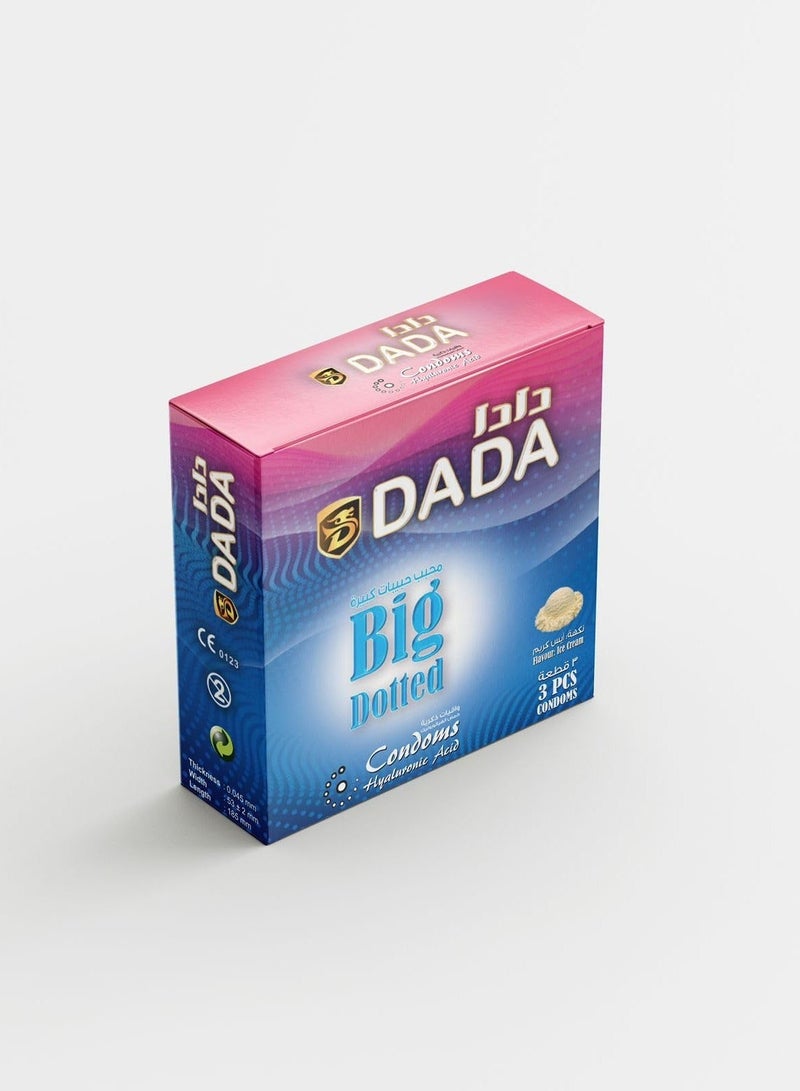 Dada Big Dotted Condoms 3s