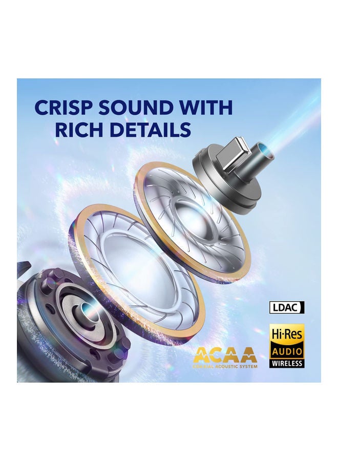 Anker Soundcore by Anker Liberty 4, Noise Cancelling Earbuds, True Wireless Earbuds with ACAA 3.0, Dual Dynamic Drivers for Hi-Res Premium Sound, Spatial Audio with Dual Modes, All-New Heart Rate Sensor - Image 2