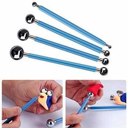 URBAN BOX Mandala Art Set Multicolor Embossing Double Ended Designer Dotting Tool 5 Pcs Mandala Designer Dot Painting Tool Sticks 8 Pcs Metal Ball Tool 4 Pcs and Color Shaper Sticks 5 Pcs - Image 5