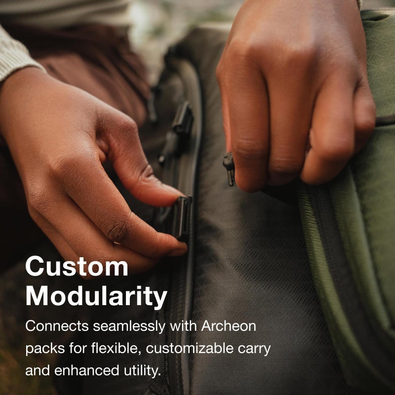 OSPREY حقيبة كتف أوسبري أركيون 7 لتر، سوداء - Image 3