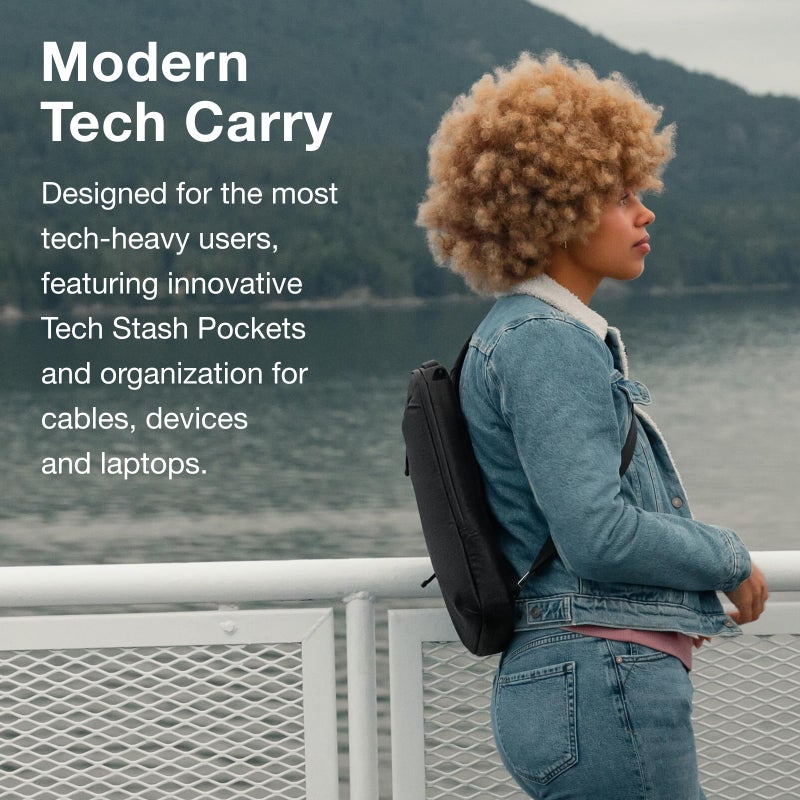 OSPREY حقيبة كتف أوسبري أركيون 7 لتر، سوداء - Image 5