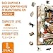 Artipuz Wooden Puzzles for Adults Cat in The Book Wooden Puzzle Unique Shape Wood Jigsaw Puzzle for Adults Wood Puzzles Adult Gifts for Family Wall Art Home Decor 270pcs 126 124in L - Image 4