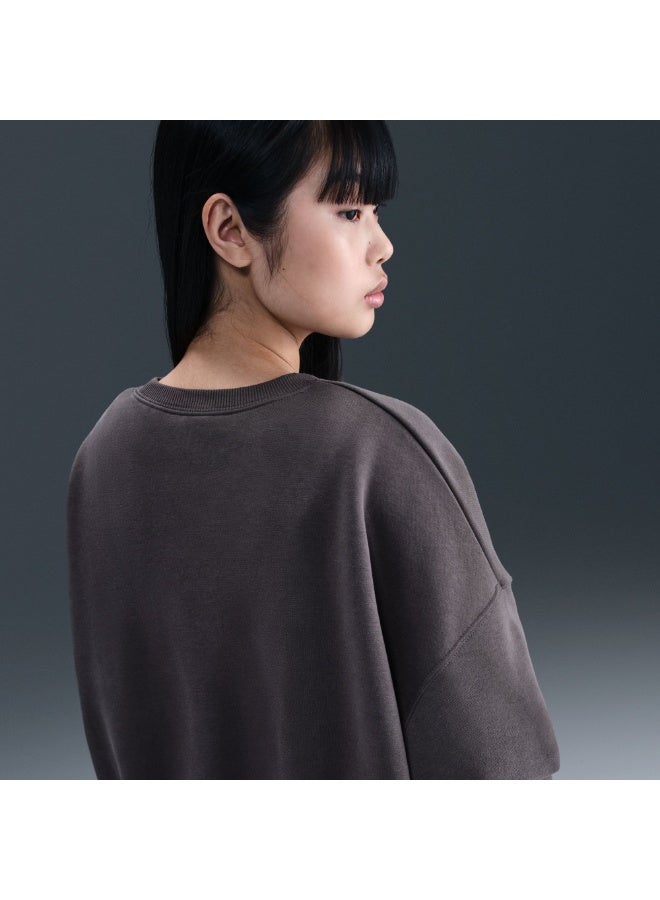 Nike Women’s Nike Sportswear Phoenix Fleece Oversized Crew - Image 2