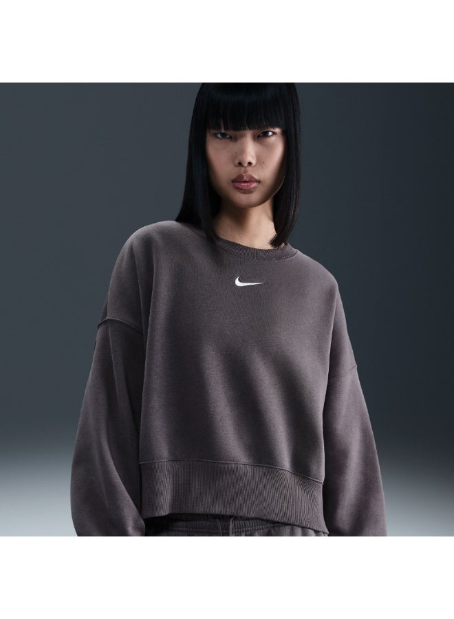 Nike Women’s Nike Sportswear Phoenix Fleece Oversized Crew - Image 3