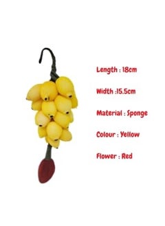 EXCEL IMPEX EXCEL IMPEX Wall Hanging Artificial Banana Bunch Wall Decor 18 cm Height  - Image 3