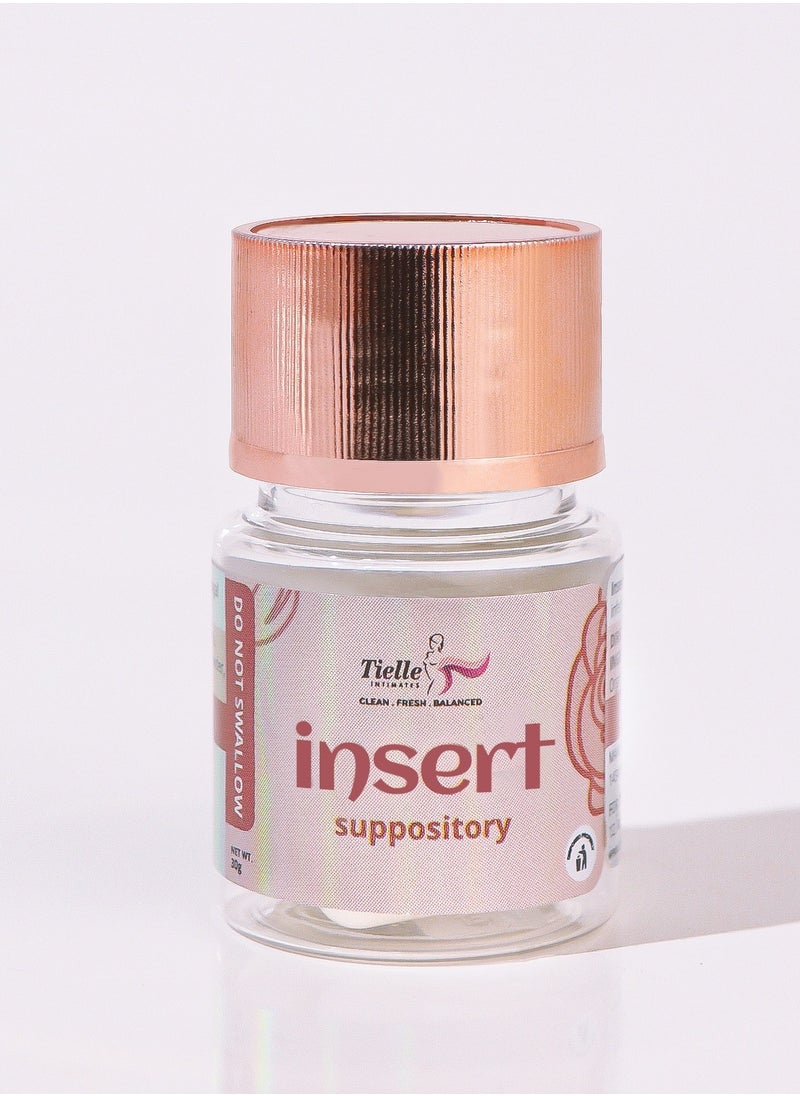 Tielle INTIMATES Tielle Boric Acid feminine inserts|With Probiotics| 600mg | Intimate health support  - Image 1