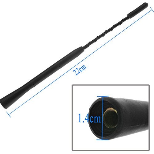 Sing F LTD Car Radio Universal Flexible Rubber Aerial Ariel Mast Antenna Bee-Sting - Image 3