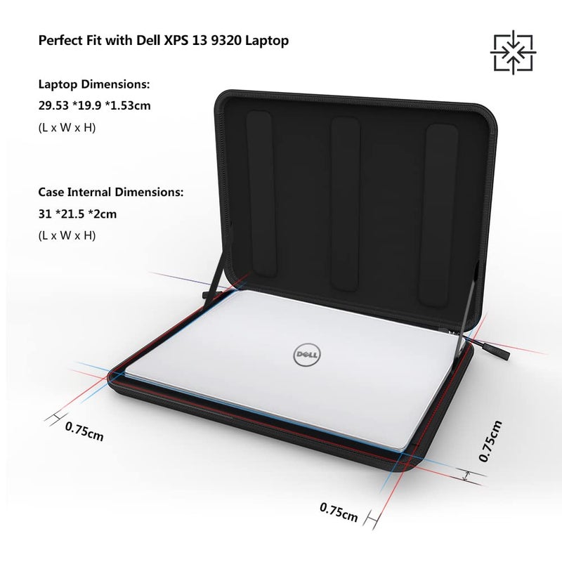 Smatree Smatree Laptop Hard Sleeve Case for 13 inch Microsoft Surface Pro Copilot+PC, for 13.3 inch DELL Latitude 7340 Laptop or 2-in-1, for 13.4 inch ASUS ROG Flow Z13 2023/Z13 2022/X13 2023 Laptop Sleeve  - Image 2