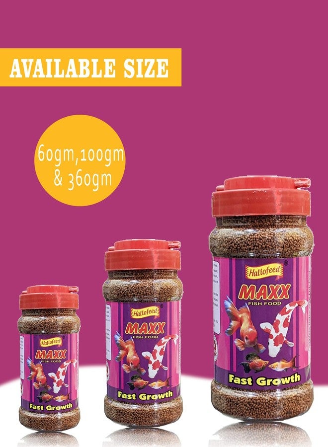 Hallofeed Fisher Men Hallofeed Special Maxx Dried Fish Food: Specifically for Young Stages of All Fish Species, Promoting Growth and Development | 360g - Image 5