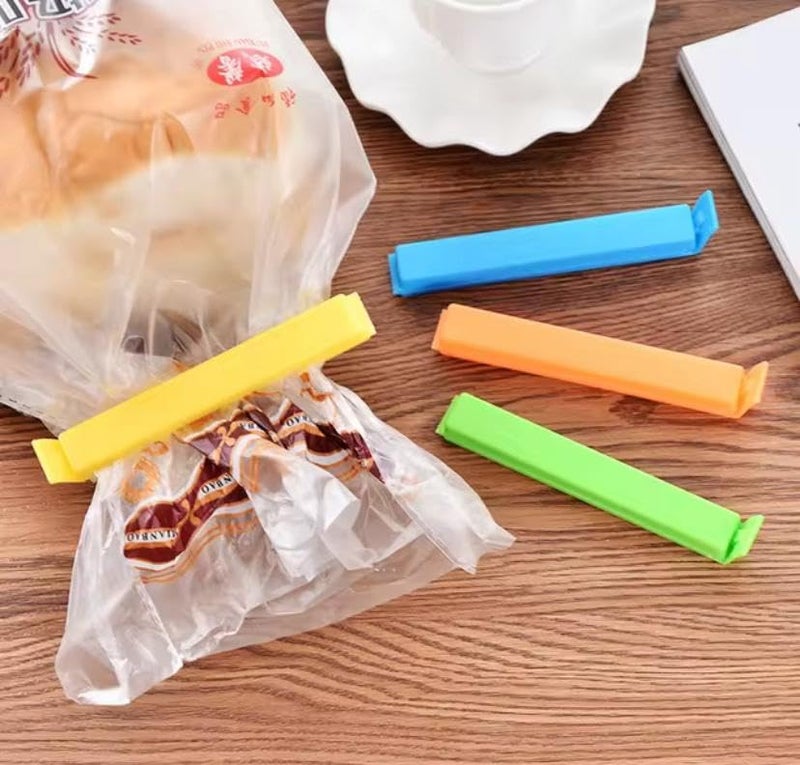 ERSHEEN ERSHEEN Plastic Sealer Clips Sealing Bag Clips for Storage Travel Kitchen Home Snack Potato Chip Food Packages Keeps Fresh for Longer Airtight Washable 20 Pieces in Multicolor - Image 3