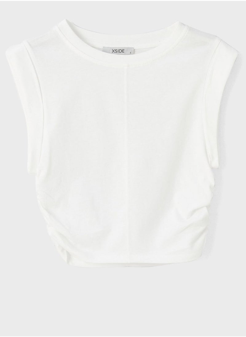 LC WAIKIKI - Mesh Crop Top - Image 1