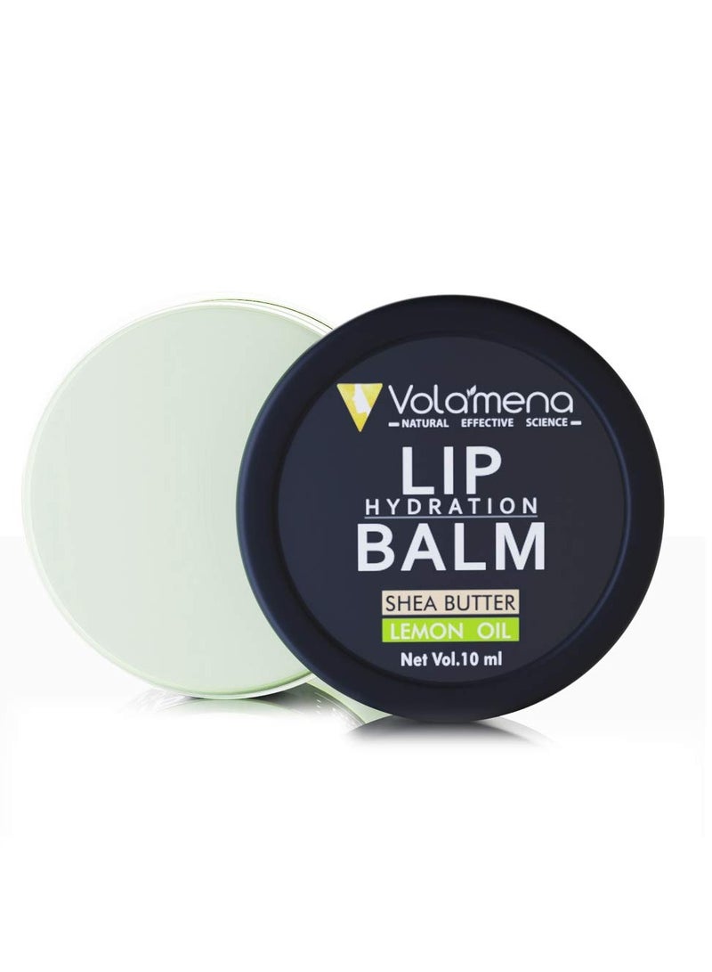 VOLAMENA WITH DEVICE Lip Hydration Balm with Shea butter Lemon Coco butter 10ml 0.3 fl oz - Image 1
