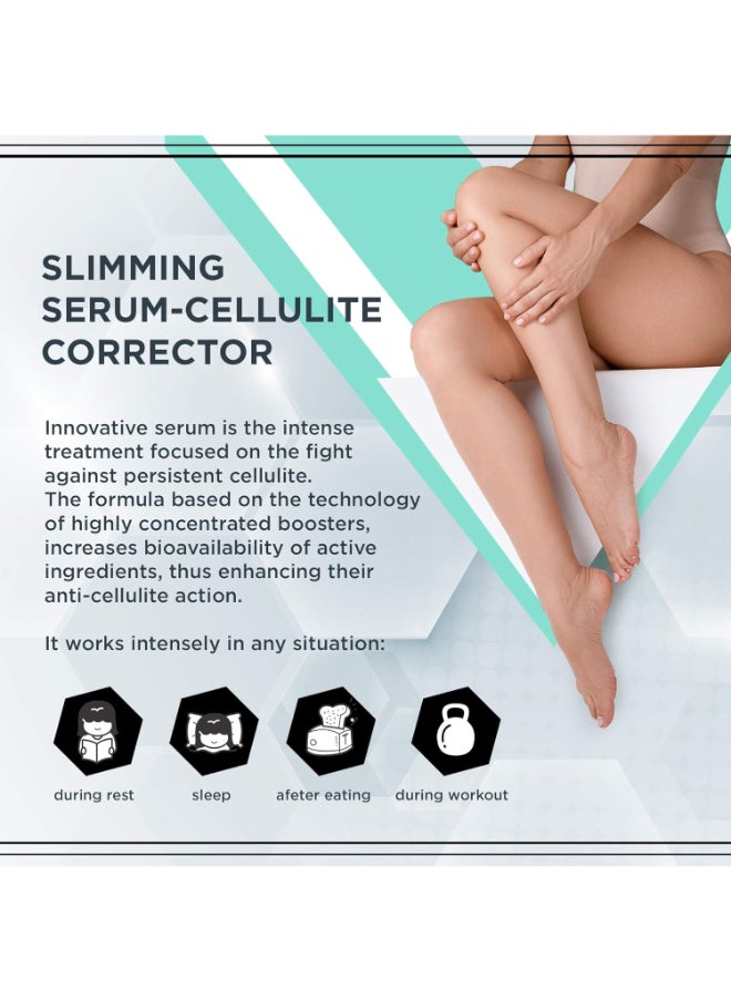 EVELINE COSMETICS - Slim Extreme 4D Intensively Slimming Serum Anti Cellulite Corrector - Image 1