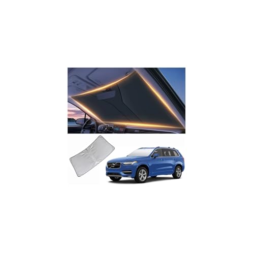 LZYYQX Windshield Sun Shade for Volvo XC90 Front Window Shades Cover for 20102025 XC90 Windshield Sun Visor Protector Car Accessories - Image 1