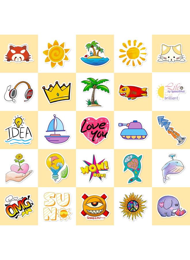 Bluejw 100 Small Animal Fresh Graffiti Stickers Luggage Luggage Luggage Case Stickers Small Stickers - Image 4