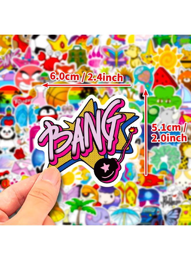 Bluejw 100 Small Animal Fresh Graffiti Stickers Luggage Luggage Luggage Case Stickers Small Stickers - Image 3