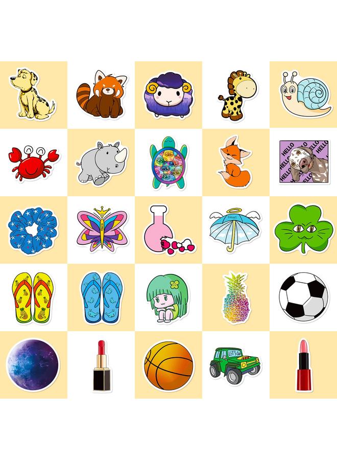 Bluejw 100 Small Animal Fresh Graffiti Stickers Luggage Luggage Luggage Case Stickers Small Stickers - Image 5