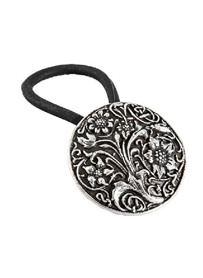 Oberon Design - Ponytail Holder Hair Accessory Women'S Hair Tie Wildflowers Handcrafted In The Usa By - Image 1