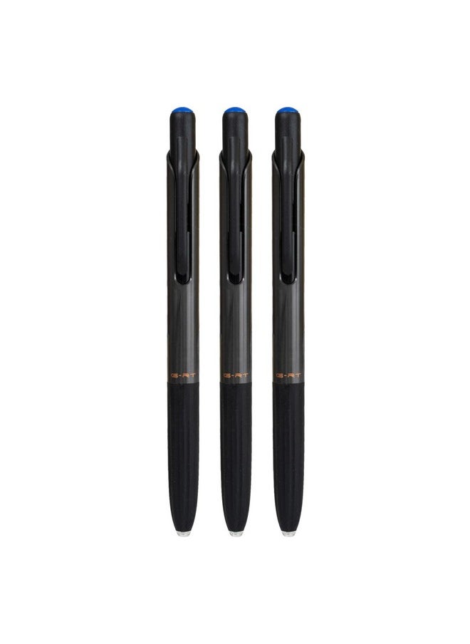 Pentonic 0.7Mm G-Rt Retractable Gel Pen | Blue Ink | Set Of 10  - Image 1