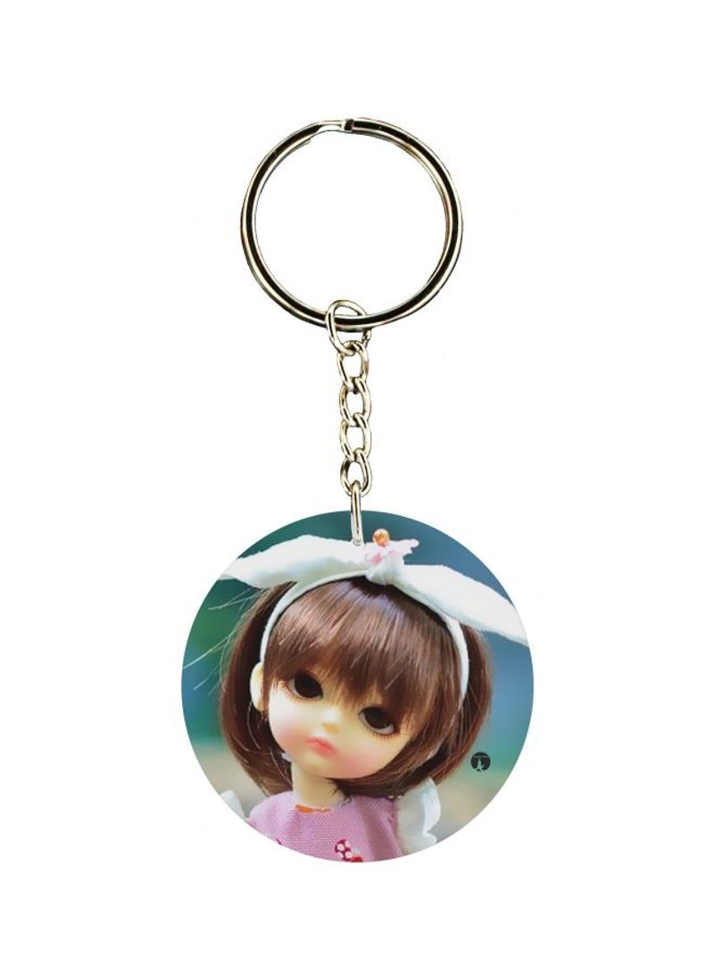 RKN Doll Printed Double Sided Keychain