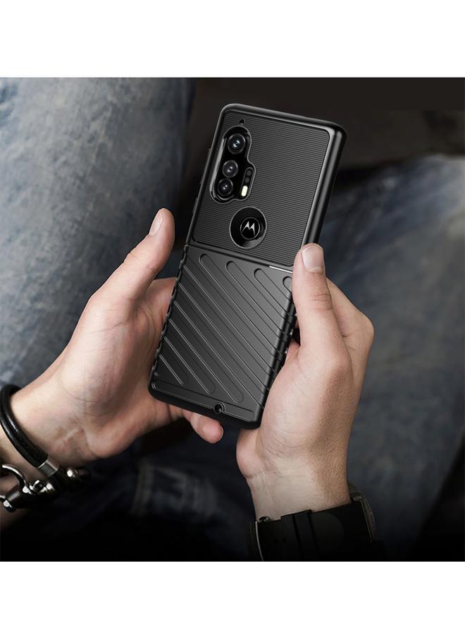 اس-توب جراب لهاتف Motorola Edge Plus Thunderbolt مصنوع من مادة TPU الناعمة المقاومة للصدمات - Image 4