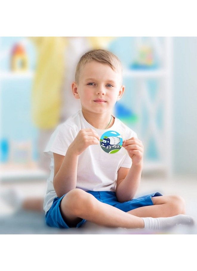 Zonon - 10 Pcs Potty Training Stickers Traffic Toilet Target Sticker Reusable Potty Targets Color Changing Pee Target For Kid Training Use With Or Without Potty Training Chart (Traffic) - Image 1