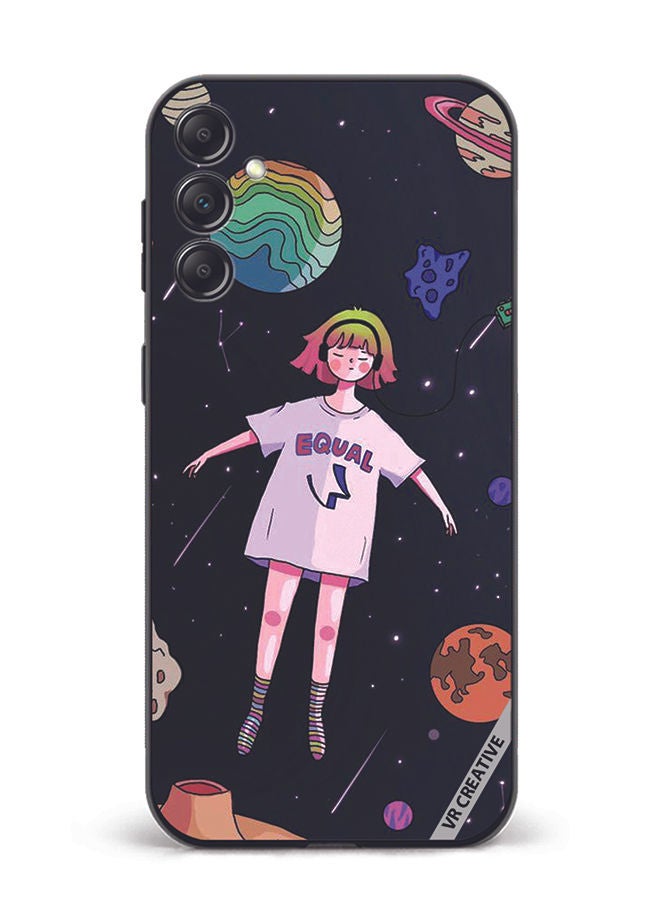 VR CREATIVE Protective Case Cover For Samsung Galaxy A14 5G/A14 Galaxy Design Multicolour - Image 1