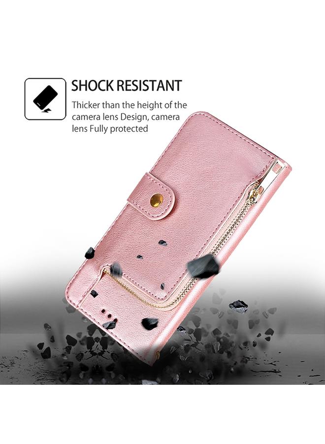 Zaboon Case For Infinix Note 40 5G Zipper Bag Leather Phone Case - Image 4