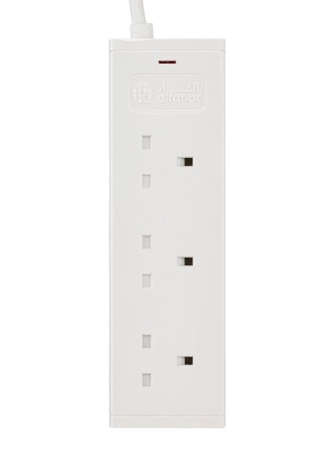 AL FANAR 3-Way Extension Cord Power Strip - 3 Meters - Image 3