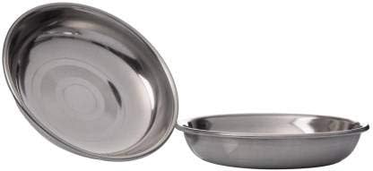 KIARAA D Mark kitchenware Dinner Set Pack of 25 Stainless Steel dmark Dinner Set (Silver) - Image 3