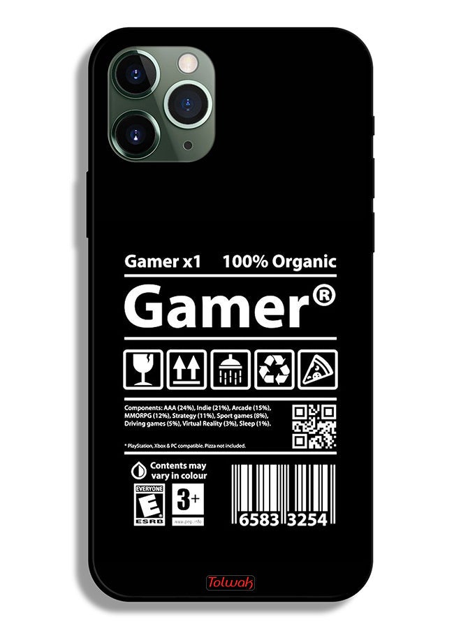 Tolwak جراب حماية لجهاز Apple iPhone 11 Pro ملصق للاعبين - Image 2