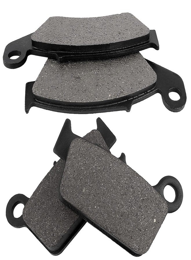 LOCOPOW Brake Pads Front and Rear Compatible with Kawasaki KX250F KLX450R KX450F 2004-2020, Yamaha YZ125 YZ 125 WR250 WR 250 WR450 WR450F YZ450 YZ450F 2003-2018 - Image 2