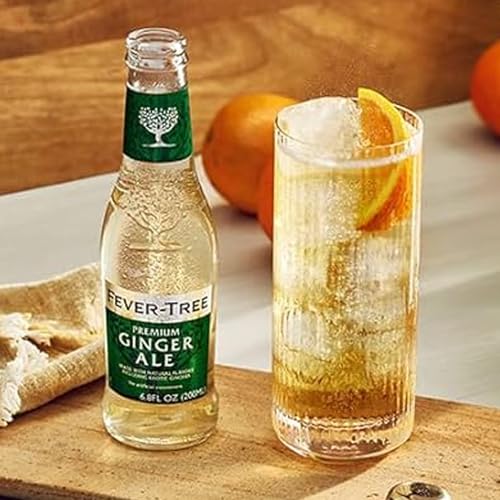 Chromacast Fever Tree Premium Ginger Ale - Premium Quality Mixer and Soda - Refreshing Beverage for Cocktails & Mocktails 200ml Bottle - Image 2