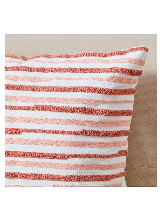 Home Box وسادة محشوة بتصميم مخطط مكسور من إيلينا، مقاس 45 × 45 سم - Image 2