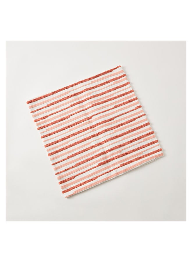 Home Box وسادة محشوة بتصميم مخطط مكسور من إيلينا، مقاس 45 × 45 سم - Image 4