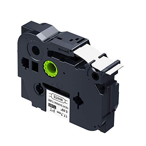 IDIK HS2-241 HSe 241 Label Tape for Brother Black on White 18mm Heat Shrink Tubing for Brother Marking Cables Fiber and Wires - Image 3