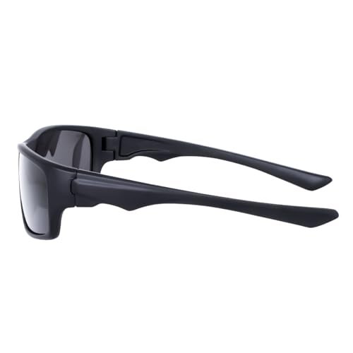 Dervin UV Protected Polarized Sports Sunglasses for Men and Women Driving Cycling Fishing Cricket Sunglasses (Black) - Image 5
