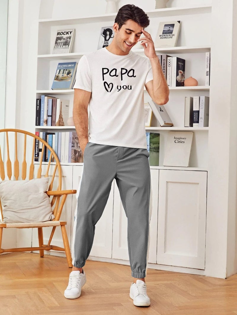 Lymio Track Pant for Men || Regular Fit || Track Pants || Full Elastic Jogger Track Pant (TP-02-Grey-L) - Image 3
