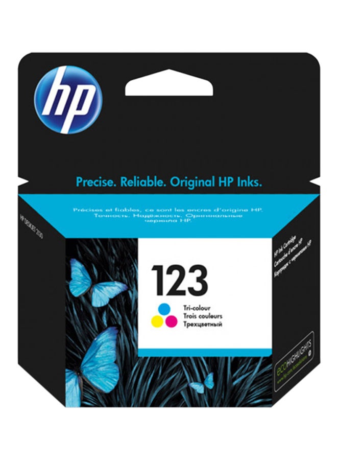 HP خرطوشة حبر عالية الإنتاج 123 أزرق/أصفر/وردي - Image 1