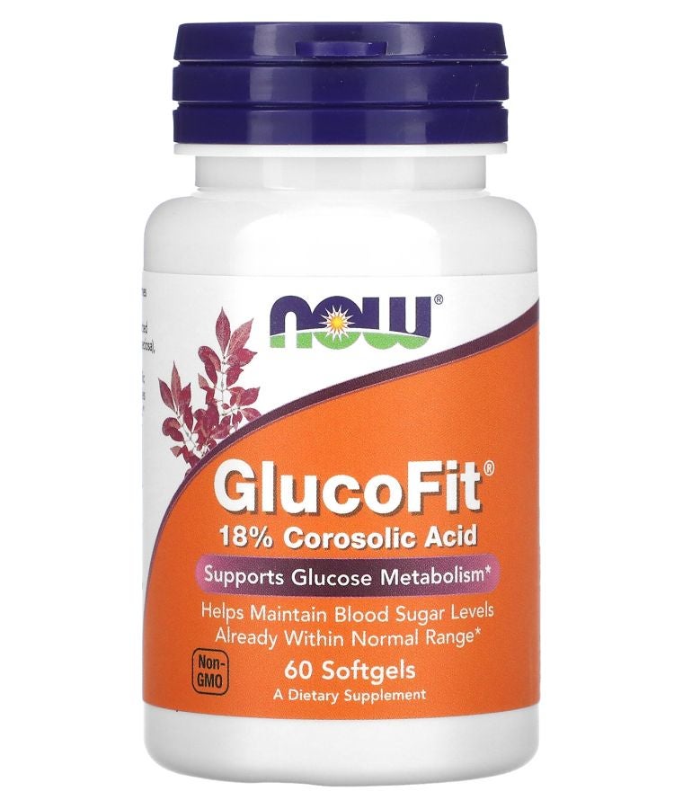 now GlucoFit 60 Softgels (1.334 mg per Softgel)
