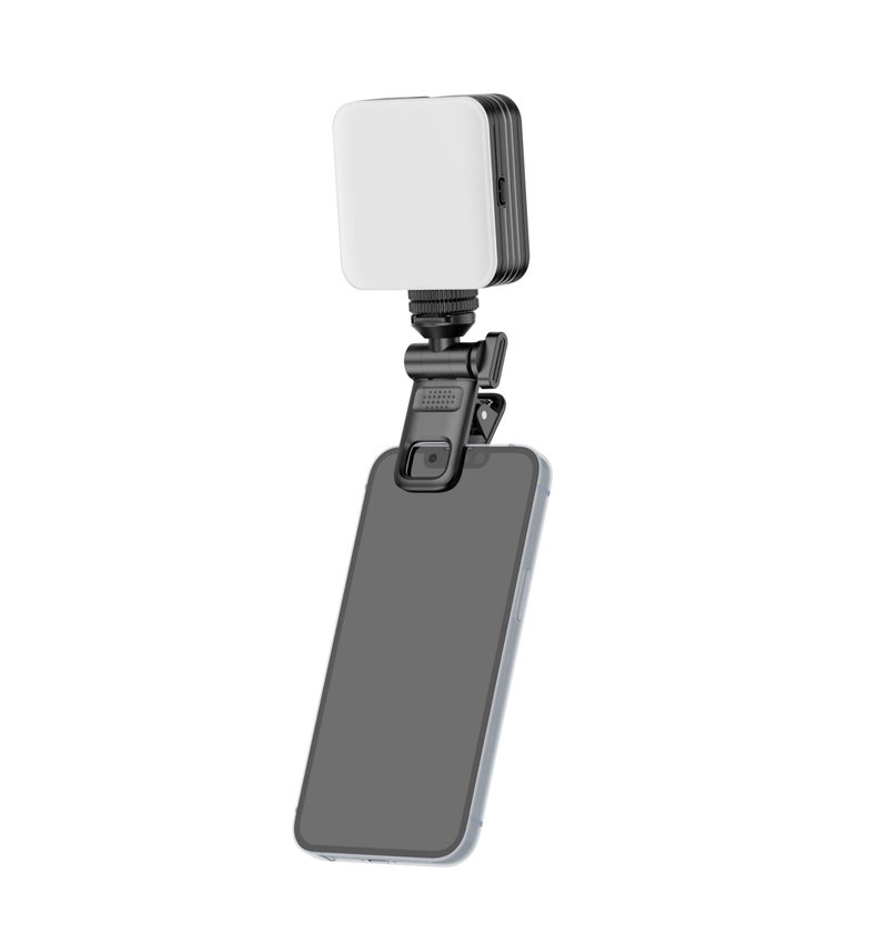 ZETY Portable LED Video Light Camera Light Laptop Light for Zoom Meeting Photography Lighting 100 LED Beads with Clip Dimmable and Rechargeable (D12) - Image 5