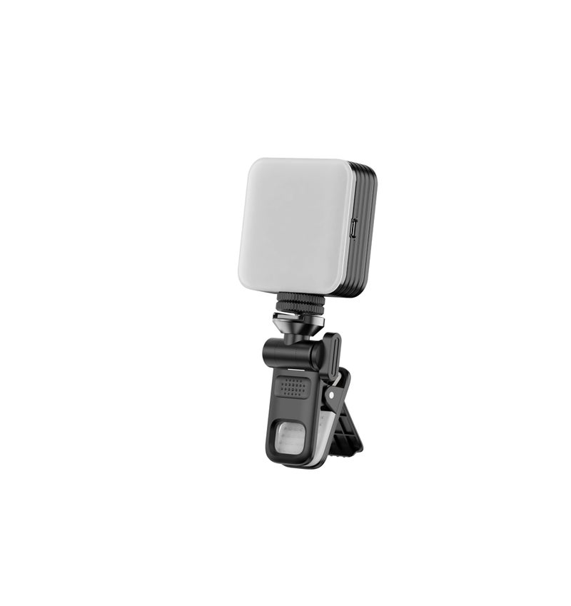 ZETY Portable LED Video Light Camera Light Laptop Light for Zoom Meeting Photography Lighting 100 LED Beads with Clip Dimmable and Rechargeable (D12) - Image 3