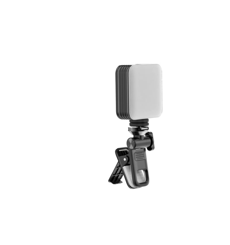 ZETY Portable LED Video Light Camera Light Laptop Light for Zoom Meeting Photography Lighting 100 LED Beads with Clip Dimmable and Rechargeable (D12) - Image 4
