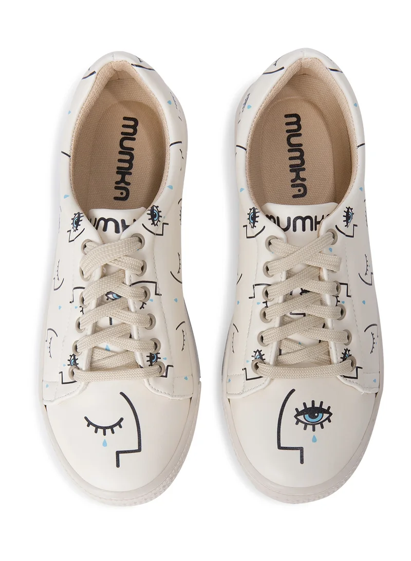 Mumka Eyes on You Eyes on you Sneakers for Women | Best Price UAE