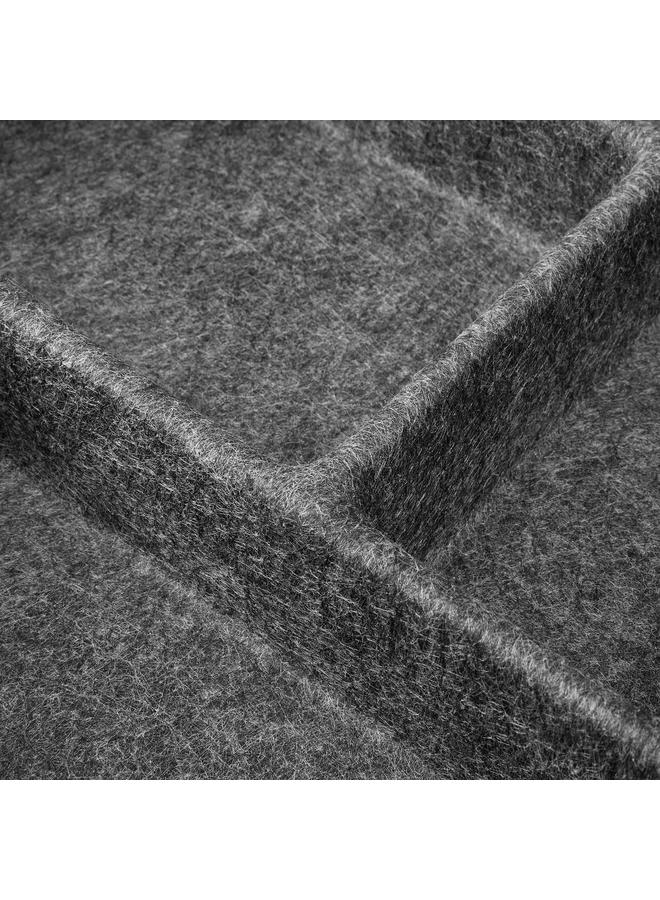 Zaboon Tray, Dark Grey, 40X30 Cm - Image 2