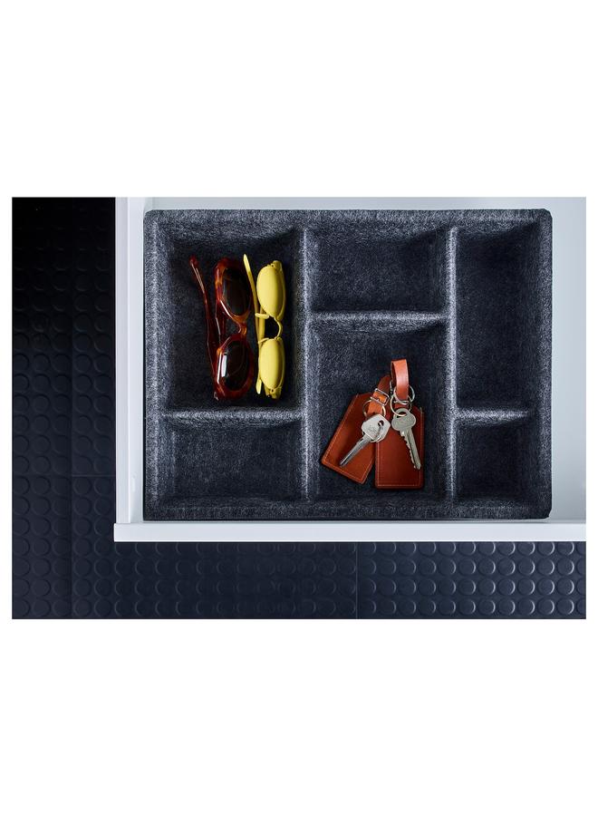 Zaboon Tray, Dark Grey, 40X30 Cm - Image 5