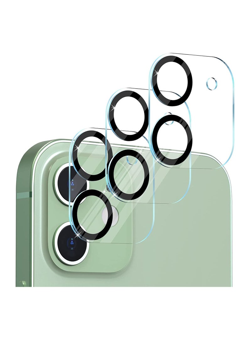 DUSALA Camera Lens Protector for iPhone 12 (6.1 in), Tempered Glass Camera Lens Cover Protection 9H Hardness HD Clear  Bubble Free Easy Install, Scratch-Resistant - 3 PACK - Image 1